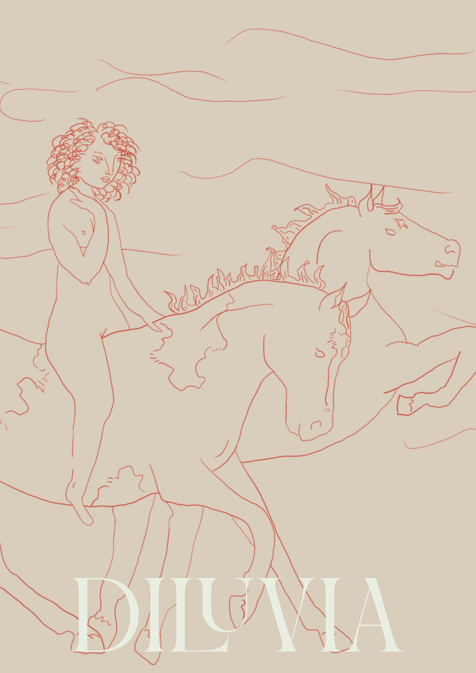 Wild Horses — Diluvia Studio Art Print